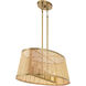 Astoria Linear Chandelier Ceiling Light, Oval