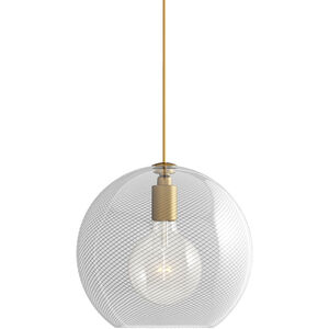 Sean Lavin Palestra LED 11.6 inch Natural Brass Pendant Ceiling Light in LED 90 CRI 3000K