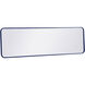 Evermore 60 X 18 inch Blue Mirror