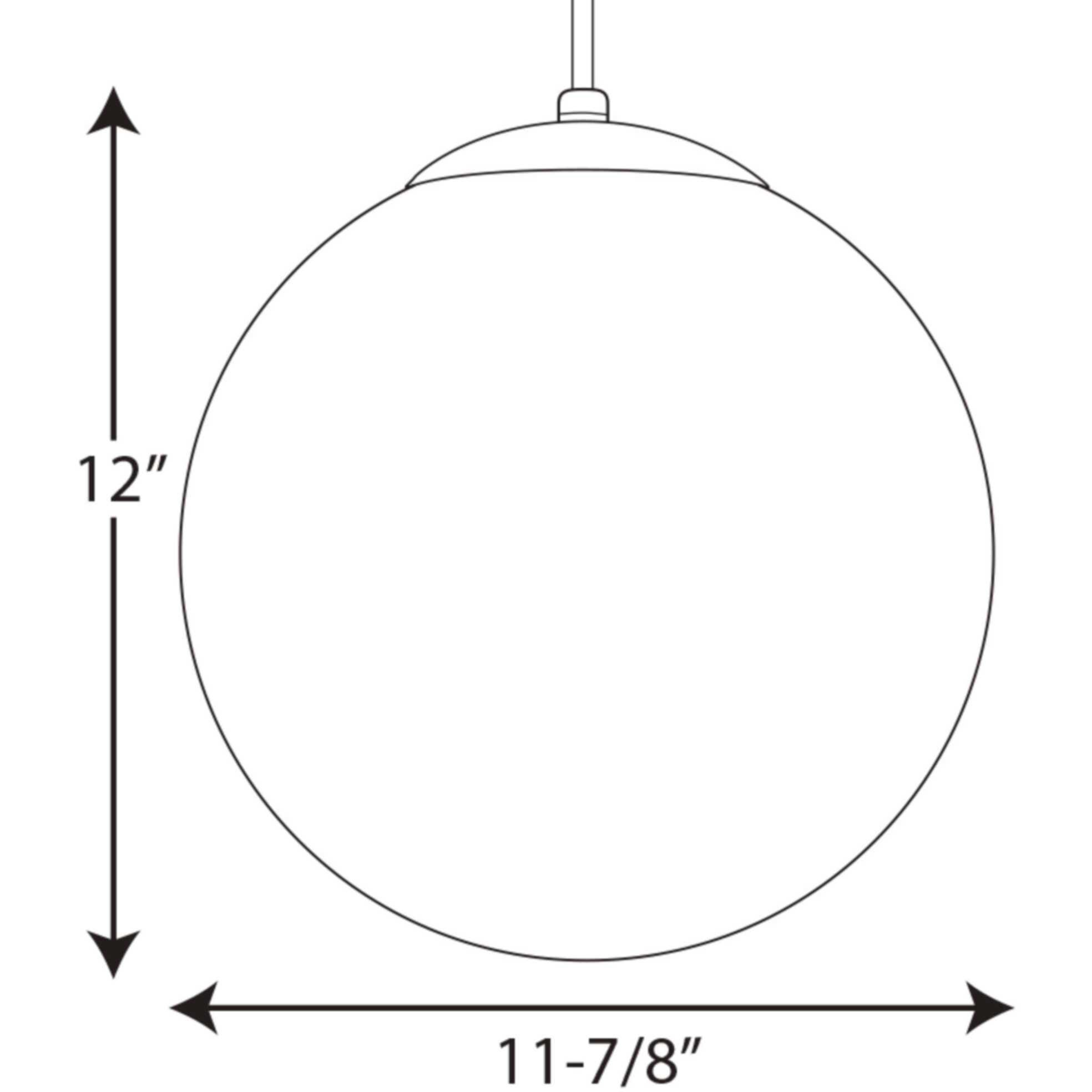Opal Globes 1 Light White Pendant Ceiling Light