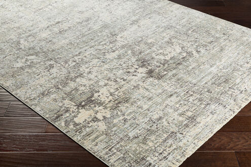 Presidential 94.09 X 94.09 inch Ice Blue/Gray/Dusty Sage/Wheat/Charcoal/Ivory Machine Woven Rug in 8 Ft Round, Round