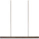 Lyon Linear Chandelier Ceiling Light, Large