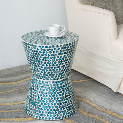 Anita 19.7 inch Blue Stool