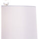 Wildwood 30 inch 100.00 watt Blue Glaze/Clear Table Lamp Portable Light