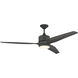 Force XL 60 inch Dark Graphite with Greywood Blades Wet Rated Ceiling Fan
