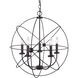 Madison 5 Light 25 inch Oil Rubbed Bronze Chandelier Ceiling Light