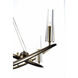 Entwine 8 Light 36.75 inch Golden Silver Single-Tier Chandelier Ceiling Light
