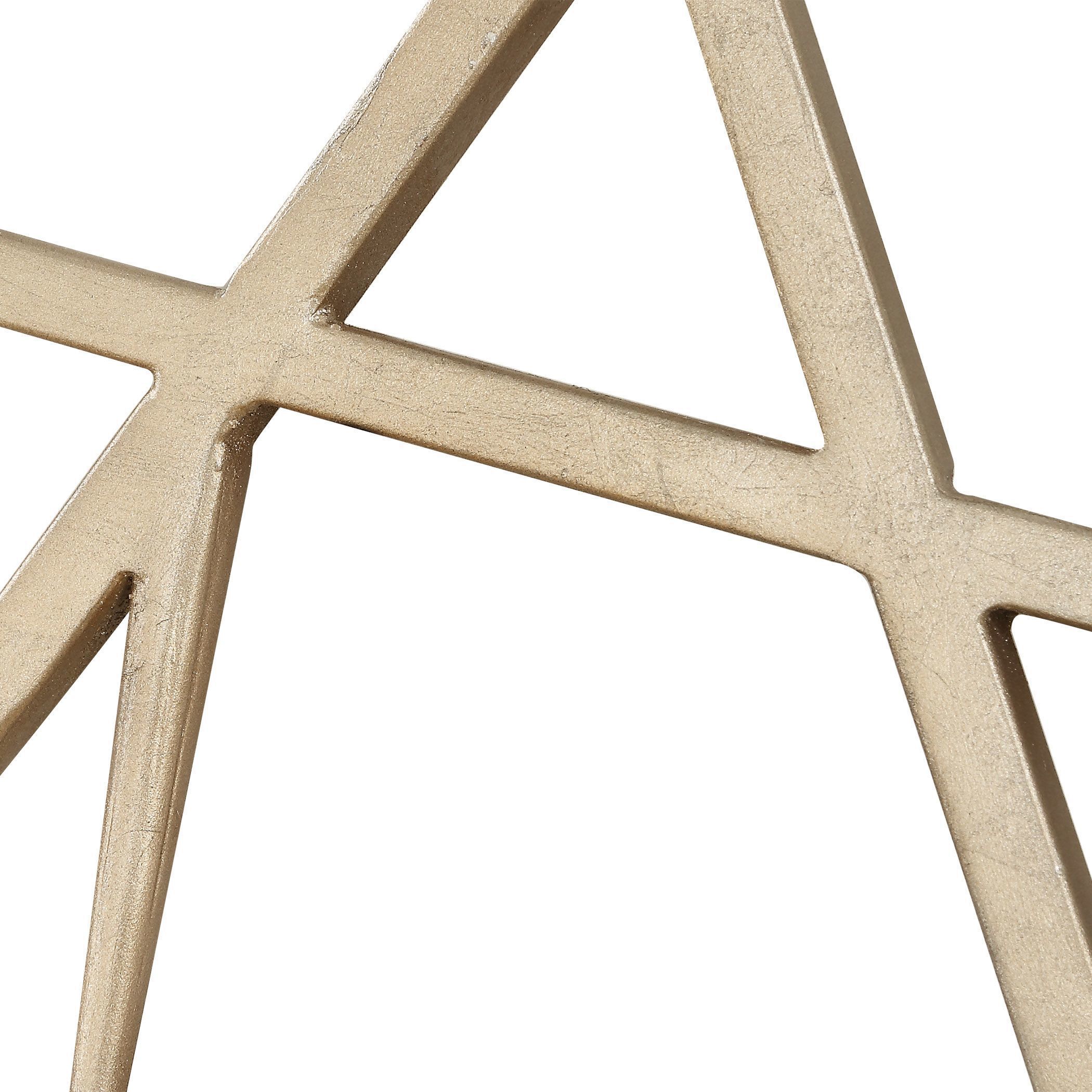 Fireworks Silver Leaf Wall Decor, Set of 2