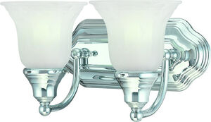 Dolan Designs Richland 2 Light Bath Vanity in Chrome 3712-26