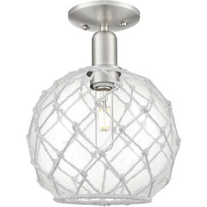 Arcadia Farmhouse Rope 1 Light 10.00 inch Semi-Flush Mount