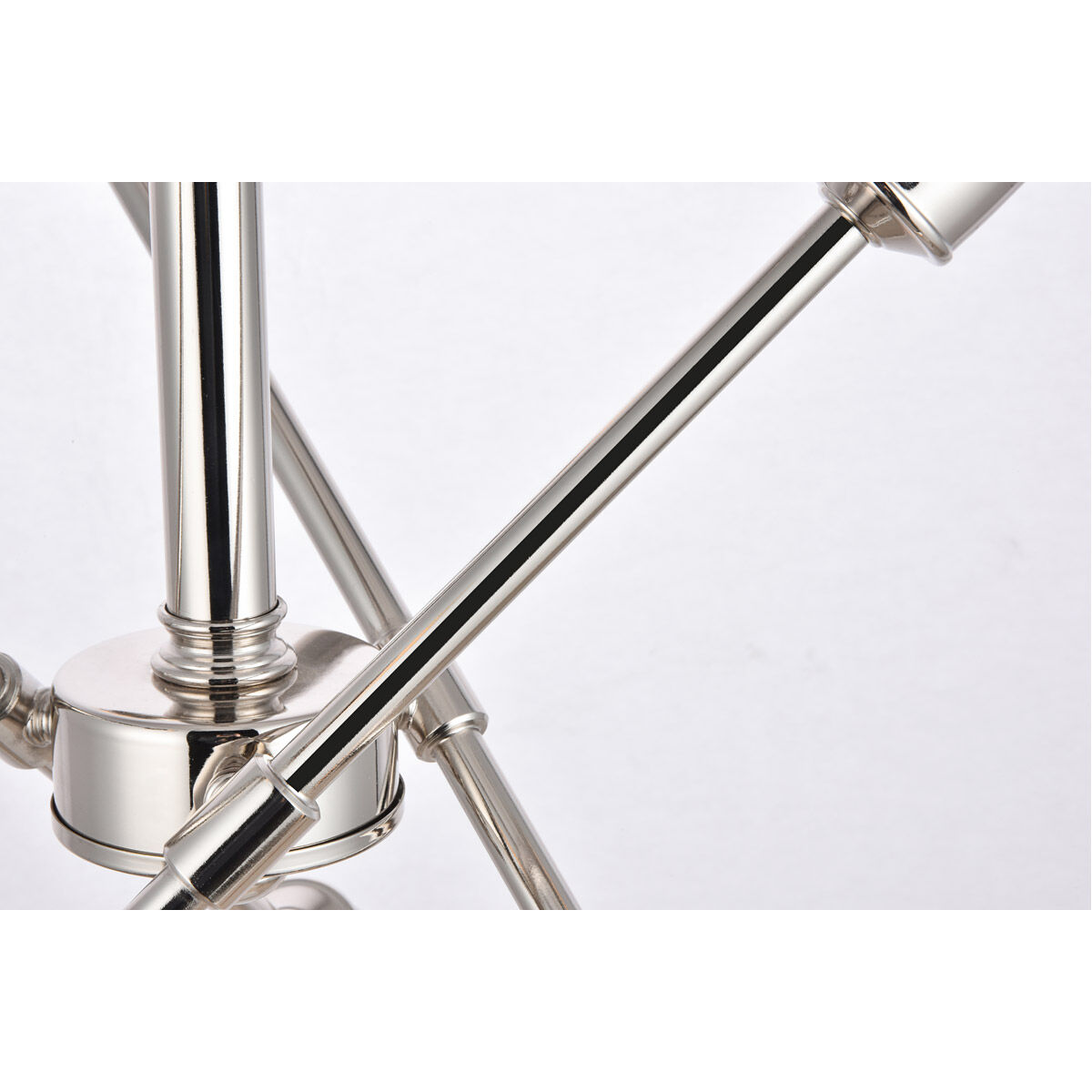 Axel 6 Light 17 inch Polished Nickel Pendant Ceiling Light