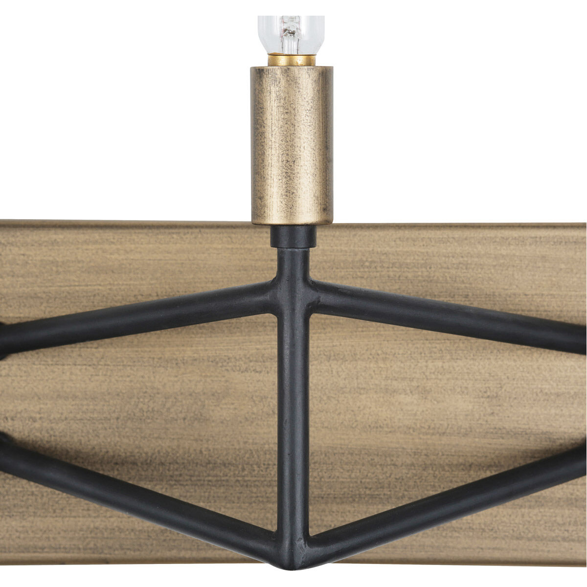 Bodie 3 Light 17 inch Havana Gold and Carbon Bath Vanity Wall Light