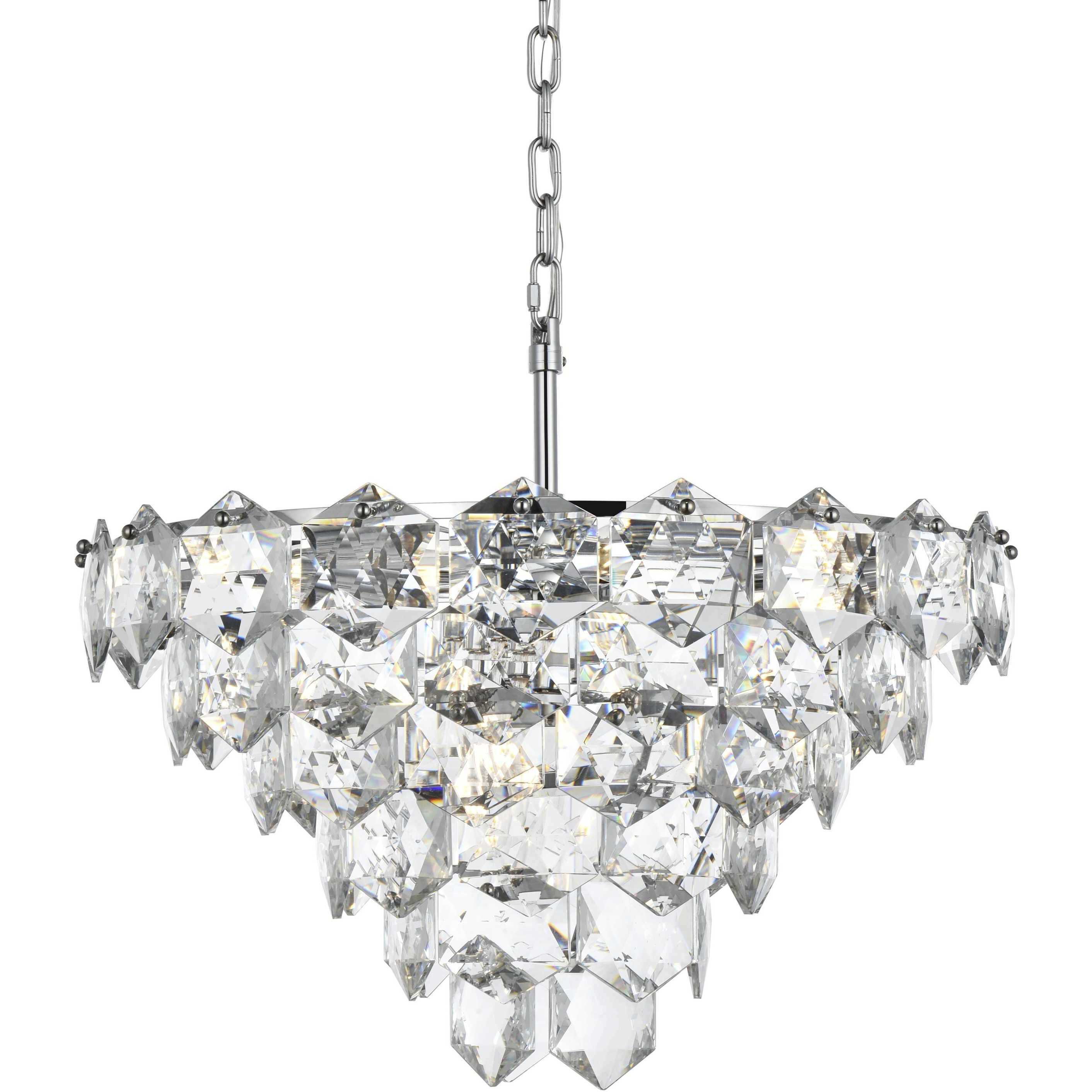 Adaline 11 Light 24 inch Chrome Chandelier Ceiling Light