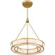 Velaris LED 24 inch Legacy Brass Pendant Ceiling Light