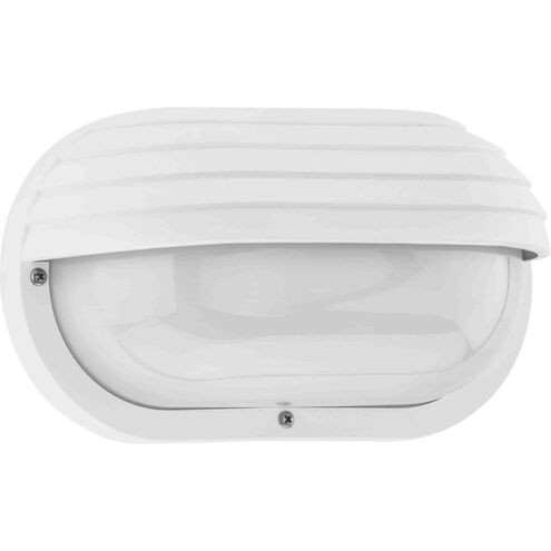 Bulkheads 1 Light 11 inch White Outdoor Ceiling/Wall Mount Bulkhead