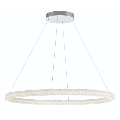 Sassi LED 48 inch Chrome Chandelier Ceiling Light