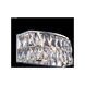 Zoe 2 Light 11 inch Silver Vanity Light Wall Light
