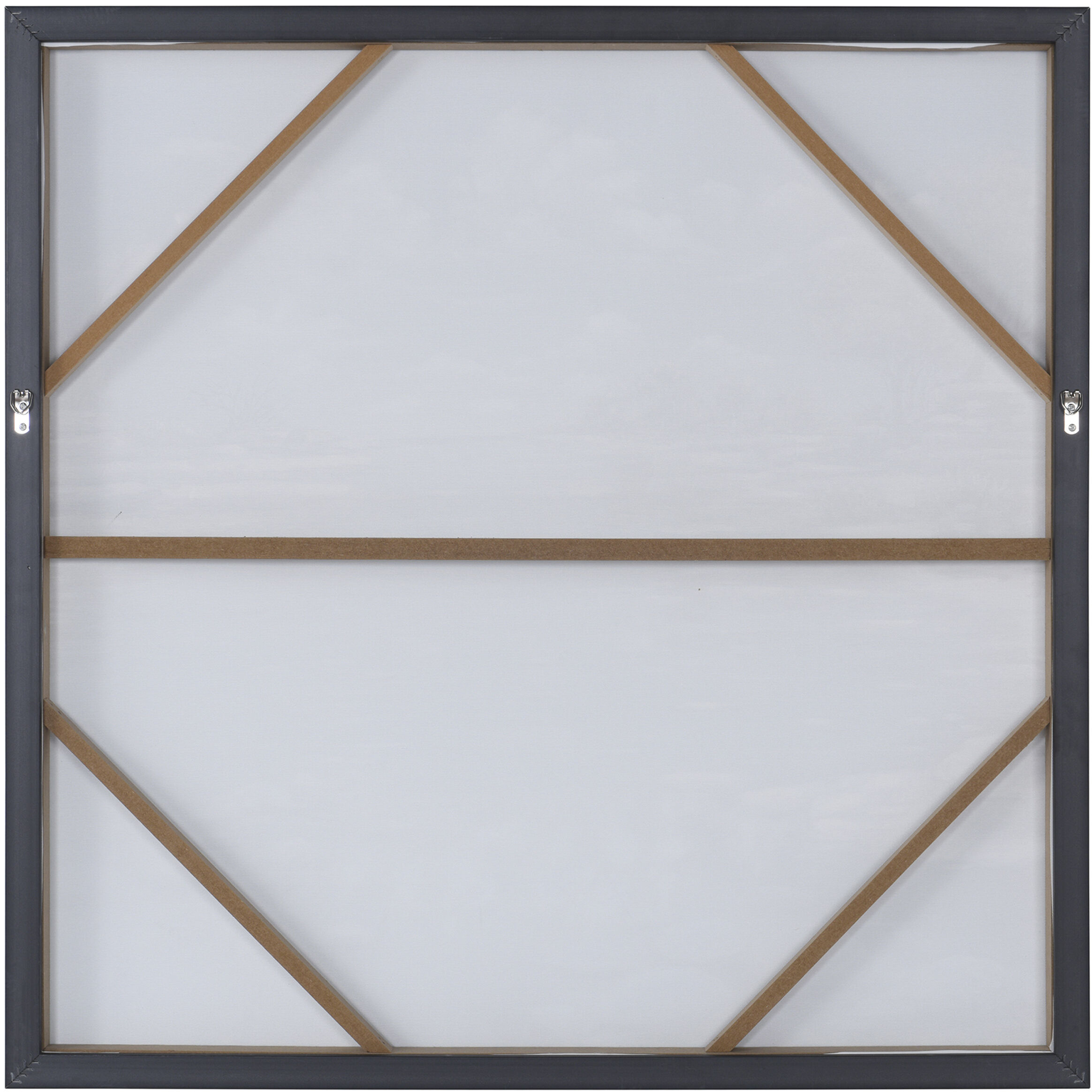 Moon Movement Multi - White and Blue and Black and Beige and Orange Wall Art