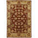 Antolya 36 X 24 inch Dark Red, Wheat, Olive, Mustard, Khaki Rug