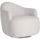 Boulder Sand and Bronze Lounge Chair, Left