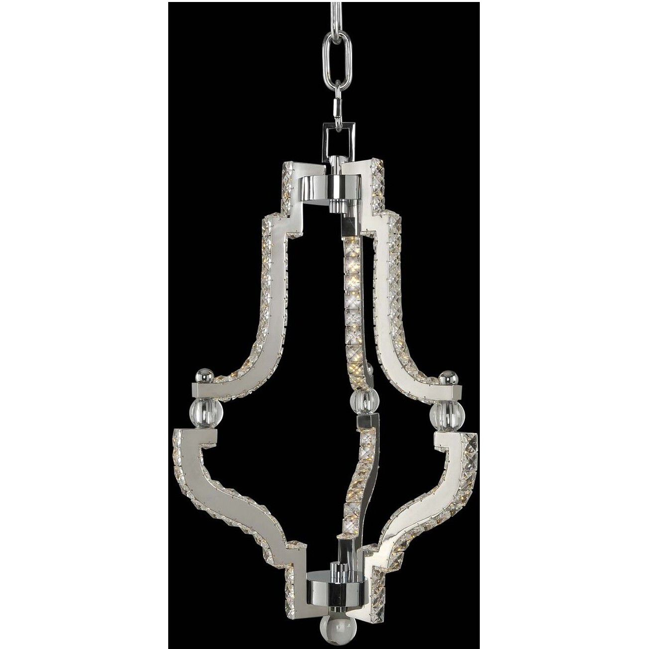 Cambria LED 14 inch Chrome Pendant Ceiling Light