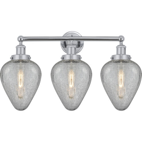 Geneseo 3 Light 24 inch Polished Chrome Bath Vanity Light Wall Light