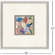 Peacemaker Purple and Green and Multi and Pink Framed Art
