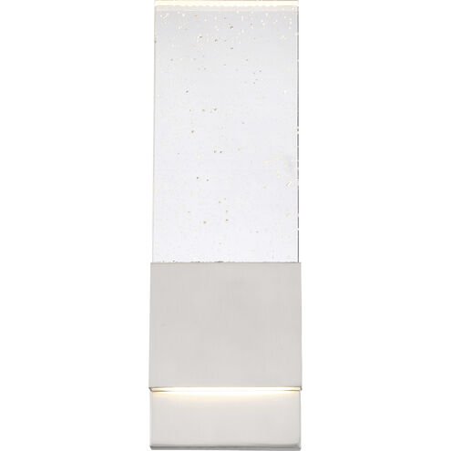Ellusion LED 5 inch Polished Nickel ADA Wall Sconce Wall Light, Large