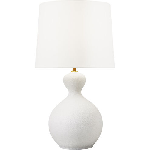 AERIN Antonina 25.5 inch 9 watt Marion White Table Lamp Portable Light
