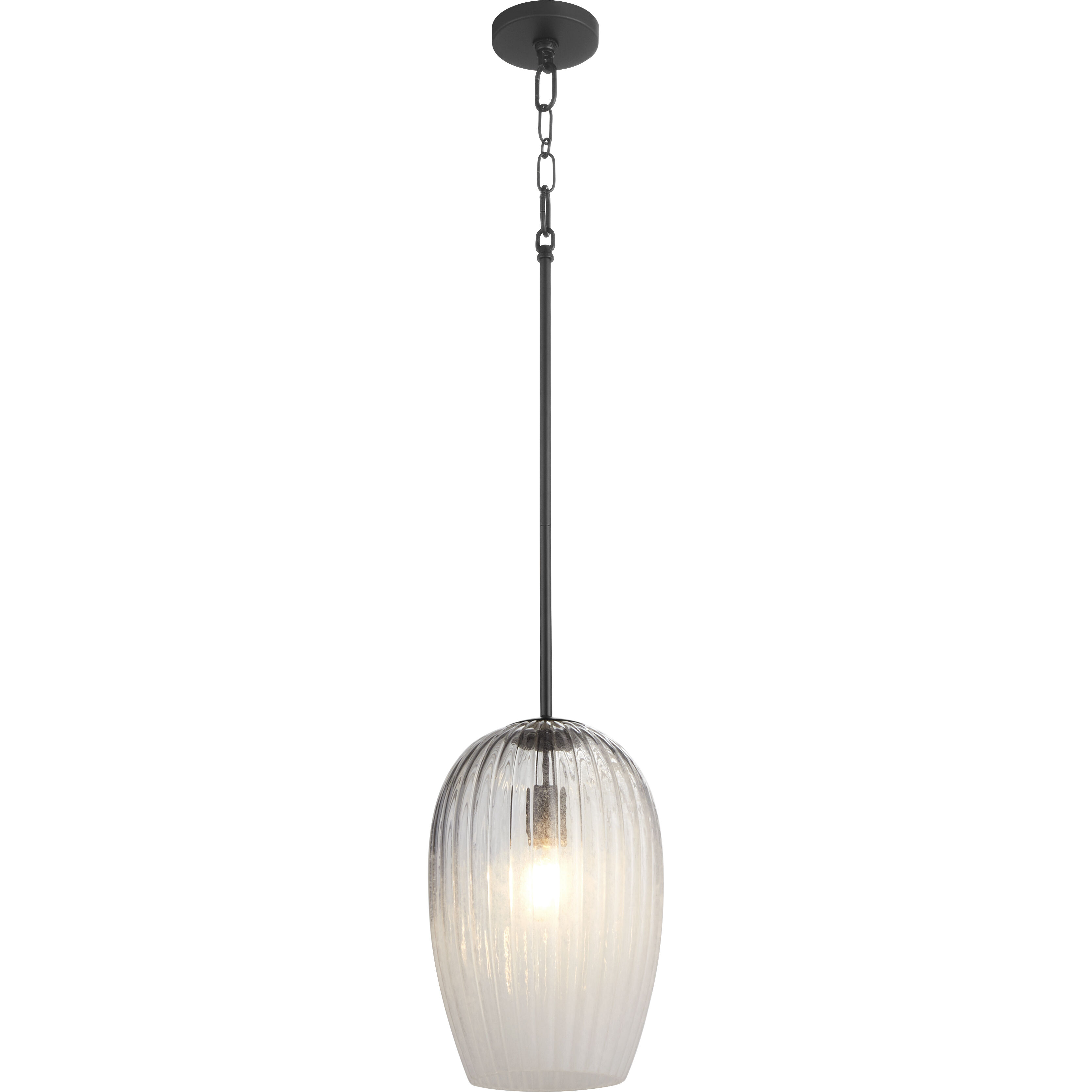 Southport 1 Light 9 inch Black Pendant Ceiling Light, Small