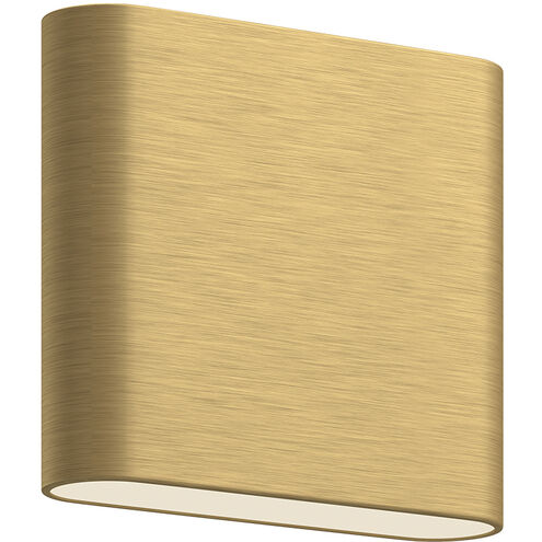 Slate 6.13 inch Brushed Gold ADA Wall Sconce Wall Light