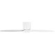Titus 52 Hugger LED 52 inch Matte White Indoor/Outdoor Ceiling Fan