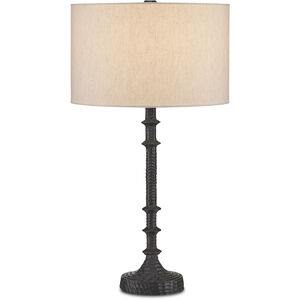Gallo 27.75 inch 100.00 watt Bronze Table Lamp Portable Light
