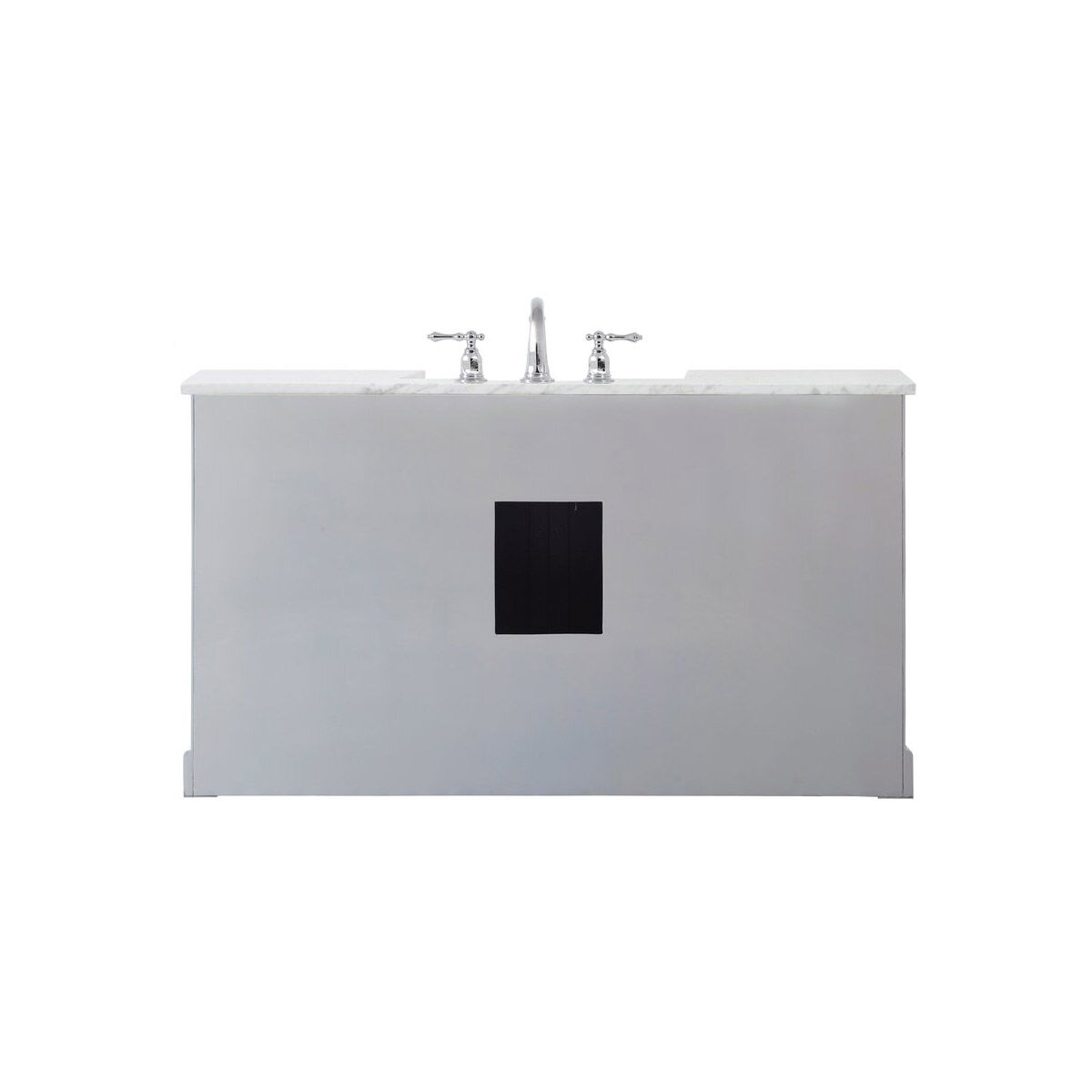 Franklin 60 X 22 X 35 inch Grey Bathroom Vanity Cabinet