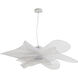 Canada LED 35.44 inch White Chandelier Ceiling Light