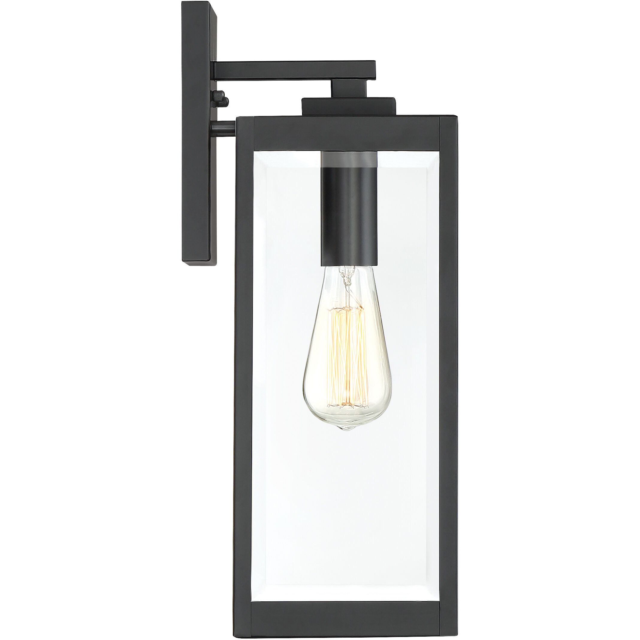 Westover 1 Light 17 inch Earth Black Outdoor Wall Lantern