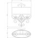 Savonia 2 Light 15 inch Oxidized Silver Sconce Wall Light