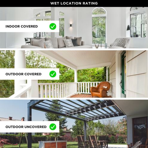 Atlas Alessandra 56 inch Matte White with Walnut Tone Blades Indoor/Outdoor Ceiling Fan