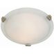 Clip Flush 3 Light 16 inch Brunito Bowl Flush Mount Ceiling Light