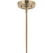 Livadia 6 Light Champagne Bronze Chandelier Ceiling Light, 1 Tier Large