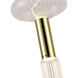Canada LED 8 inch Gold LED Pendant Ceiling Light
