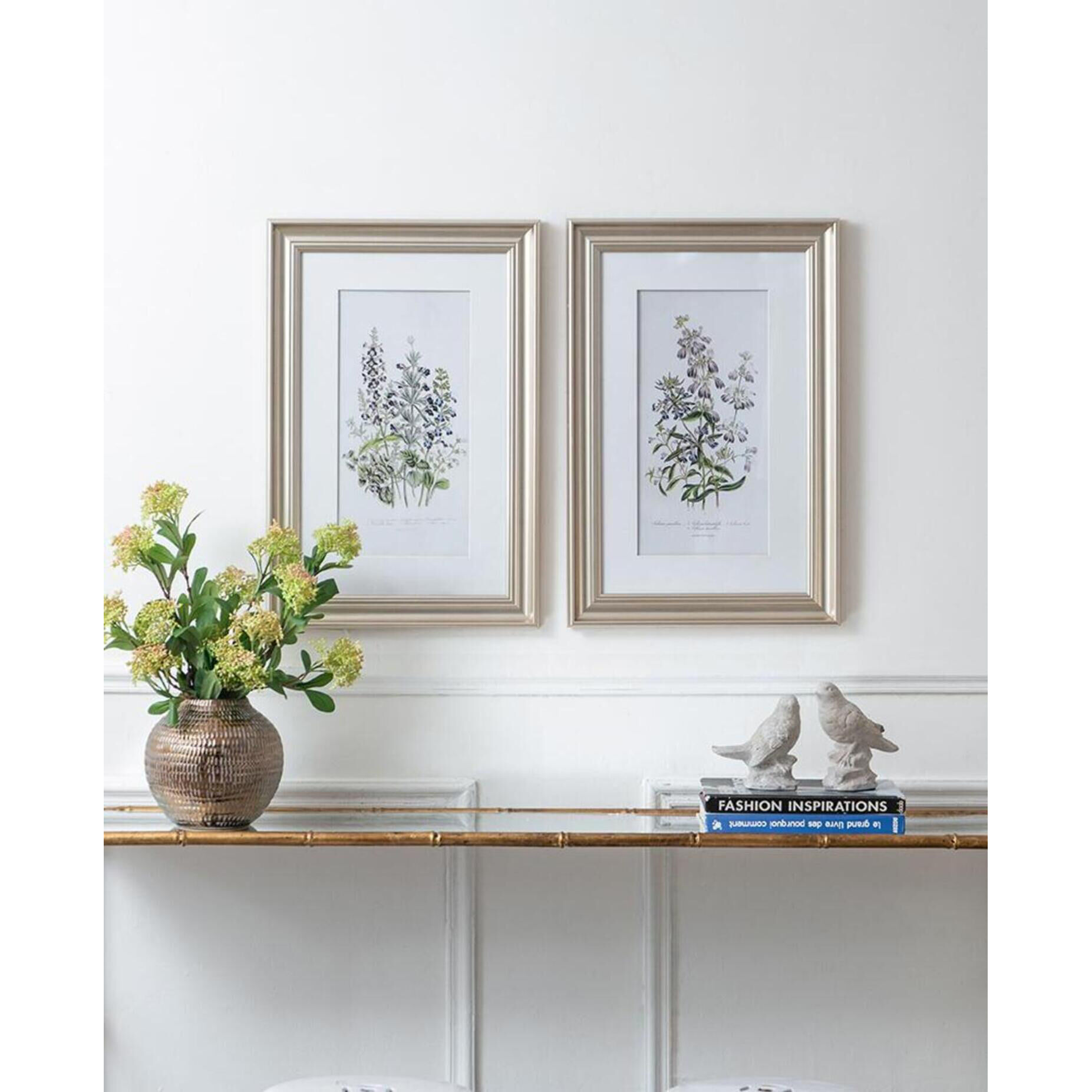 Floral Multi Color Wall Art, Set of 3