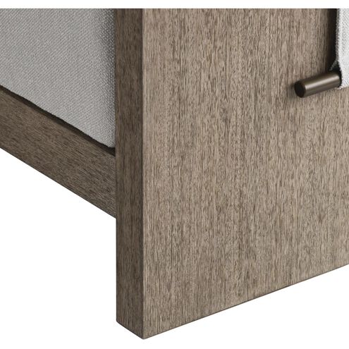 Dominic Porpoise and Willow with Aged Bronze Outdoor Daybed