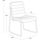 Anton Vintage Black Dining Chair, Set Of 2