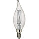 Branded Lamps LED F - Flame Tip C - E12 Candelabra 4 watt 120 3000K Light Bulb