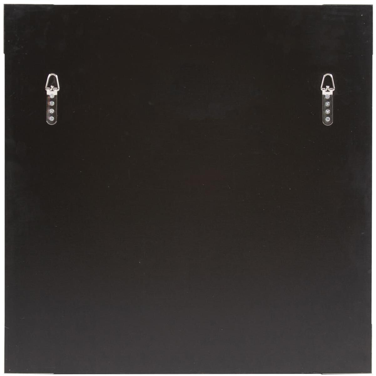 Marcel 23 X 23 inch Black/Silver Mirror