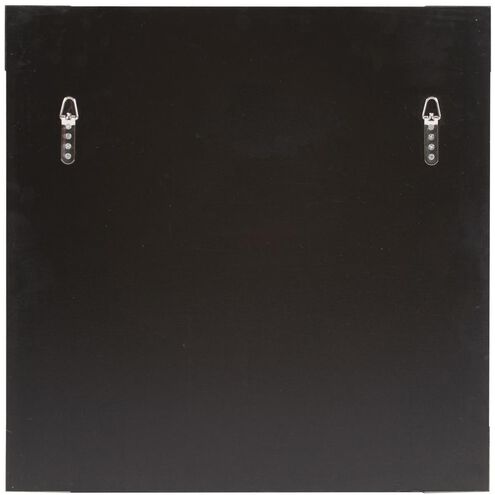 Marcel 23 X 23 inch Black/Silver Mirror