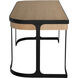 Hamilton 68 X 30 inch White Oak Desk