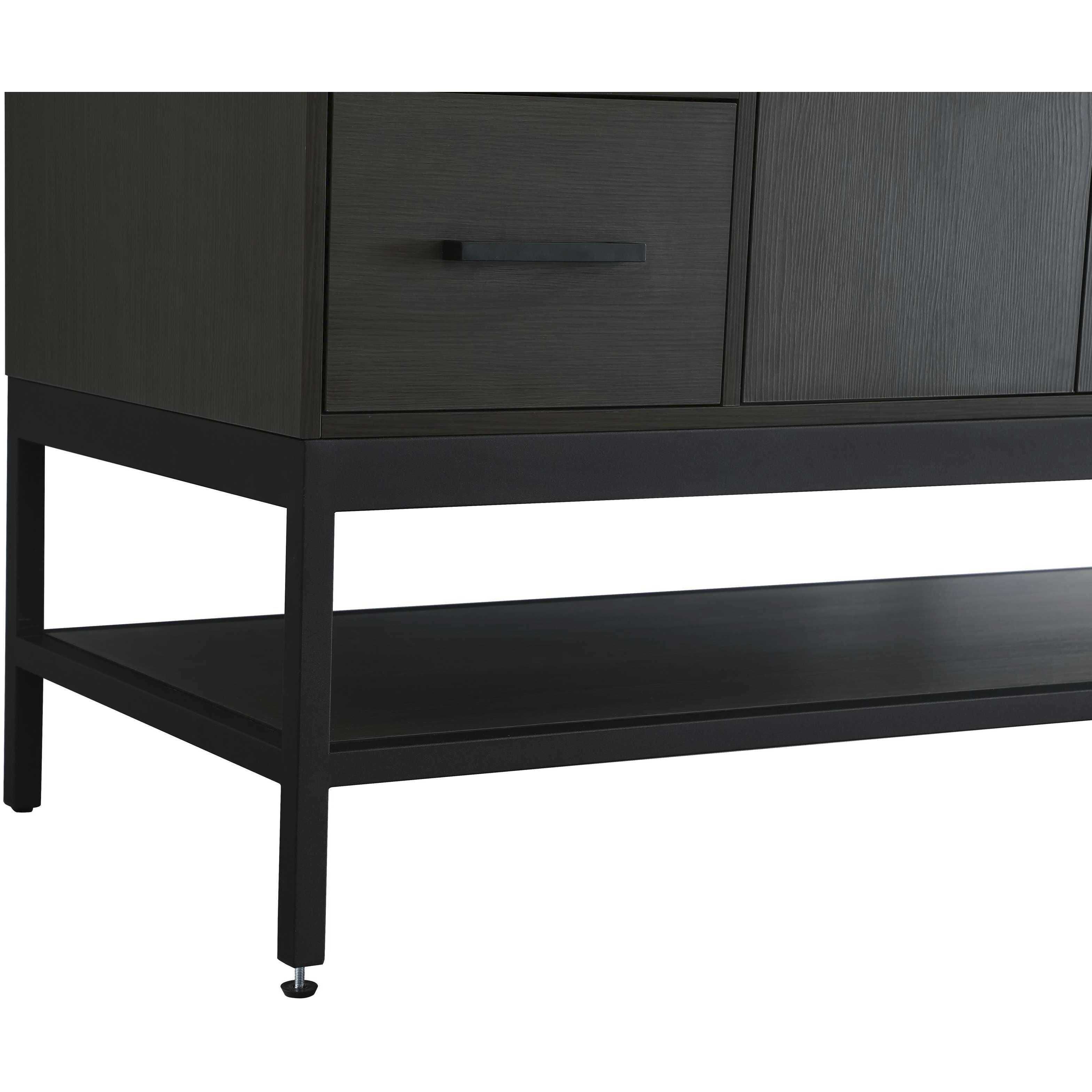 Lennox 48 X 34 inch Mocha Brown Bathroom Vanity Cabinet