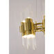 Canada 16 Light 24 inch Satin Brass Chandelier Ceiling Light